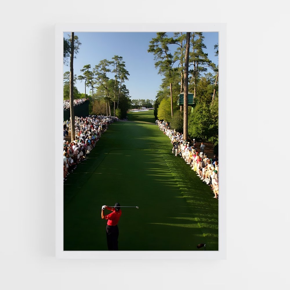Poster Swinging to Victory – affiche Golf (vue 3)